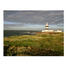 Faro principal del gancho tarjetas postales