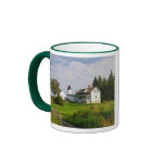 Faro quemado Taza-Maine de la isla
