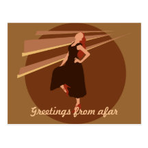 Fashiongirl en Brown Postal