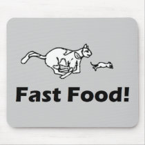 Fast Food alfombrillas de raton 