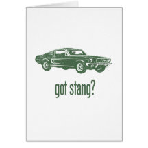 Fastback 1968 del mustango de Ford Felicitacion