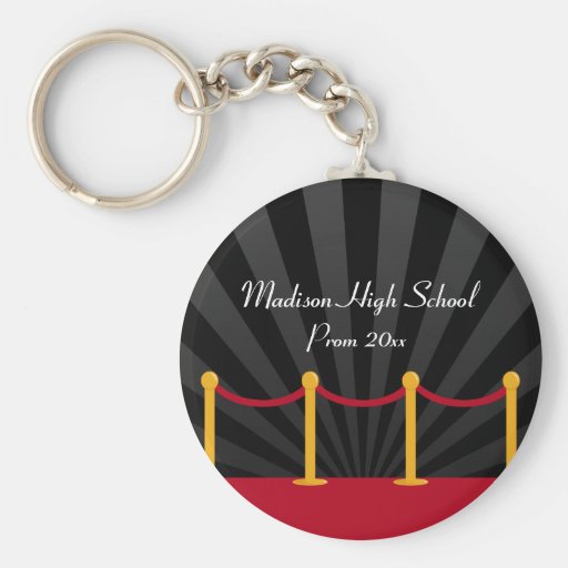 Favor formal del baile de fin de curso de la alfom llaveros personalizados