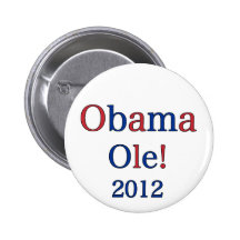 Favorable botón de Obama Pin