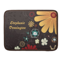 Favorable manga personalizada del macbook floral c funda macbook pro