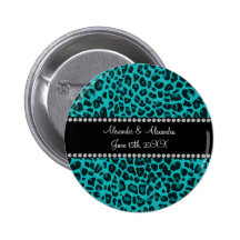 Favores del boda del modelo del leopardo de la tur pins