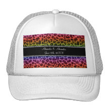 Favores del boda del modelo del leopardo del arco  gorra