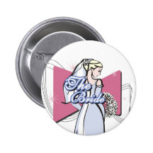 Favores nupciales del botón pins