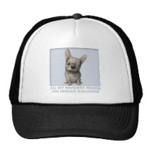 Favorito (de color de ante) del dogo francés gorras