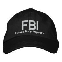 FBI GORRA DE BÉISBOL