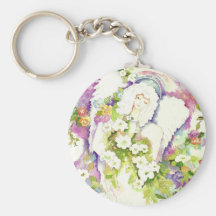 Fe del ángel llaveros personalizados