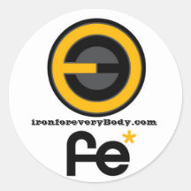 fe_large_1 [1], ironforeveryBody.com Pegatinas Redondas
