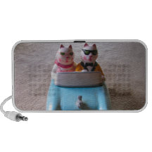Fecha de la noche de Caturday Notebook Altavoz