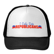 Fecho solamente a republicanos gorros  