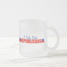 Fecho solamente a republicanos taza
