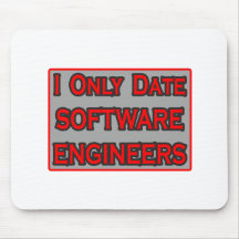 Fecho solamente a Software Engineers Alfombrillas De Raton