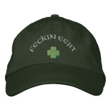 Feckin Eejit St Patrick Gorra Bordada
