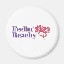 Feelin con playas imán de nevera