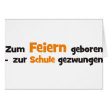 feiern grußkarten