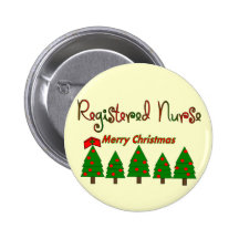 FELICES ÁRBOLES DE NAVIDAD de la enfermera registr Pin