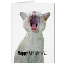 ¡Felices Navidad a maullar! Felicitacion
