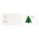 Felices Navidad, árbol de navidad Plantillas De Tarjetas Personales