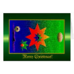 ¡Felices Navidad con las estrellas del vuelo! Tarjetas