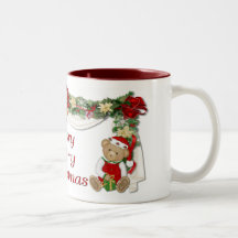 Felices Navidad de Beary Tazas