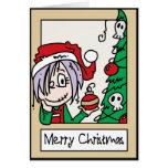 Felices Navidad del hweenskelz tarjetas