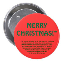 ¡FELICES NAVIDAD! * (impresión fina) Pin