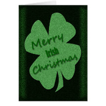 Felices Navidad irlandeses Felicitacion