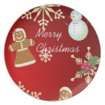 FELICES NAVIDAD PLATO