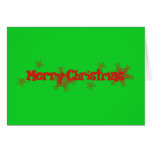 Felices Navidad simples Tarjeta