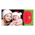 Felices Navidad Tarjeta Con Foto Personalizada