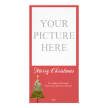 Felices Navidad Tarjetas Personales Con Fotos