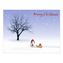Felices Navidad tarjetas postales