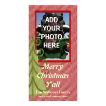 Felices Navidad usted tarjeta de la foto Tarjeta Fotográfica Personalizada