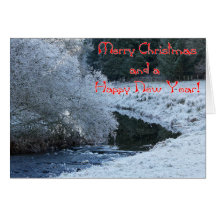 Felices Navidad y una Feliz Año Nuevo Felicitacion