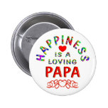 Felicidad de la papá pins