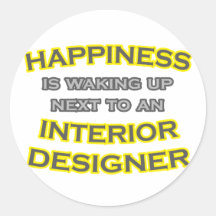 Felicidad. El despertar. Interiorista Pegatinas