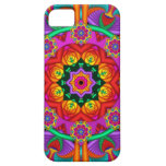 Felicidad, mandala colorida iPhone 5 Case-Mate carcasa