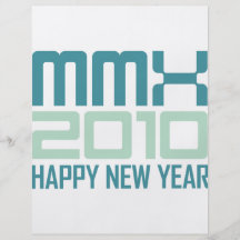 Feliz Año Nuevo 2010 (MMX) Tarjeton