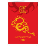 Feliz Año Nuevo 2012 Tarjeta