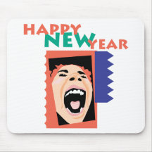 Feliz Año Nuevo Alfombrilla De Ratón