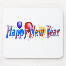 Feliz Año Nuevo Alfombrillas De Ratón