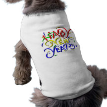 Feliz Año Nuevo Camisa De Perrito