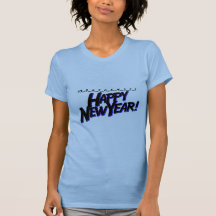 Feliz Año Nuevo de la cuenta descendiente Camiseta