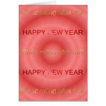 FELIZ AÑO NUEVO ESCRITA EN INGLÉS Y VIETNAMITA FELICITACION 