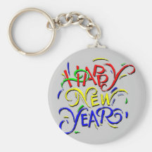 Feliz Año Nuevo Llaveros