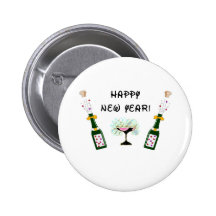 Feliz Año Nuevo Pins