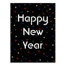 Feliz Año Nuevo Postal